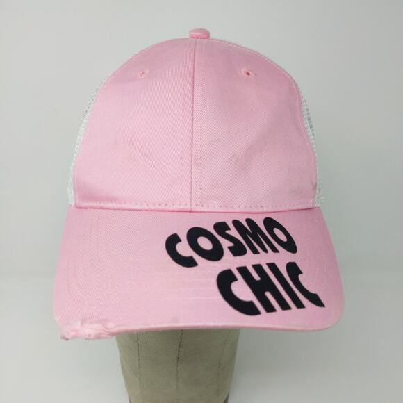 Cosmo Chic Snapback Meshback Hat Graphic Spell Out OSFA SEE DESC - Picture 4 of 13